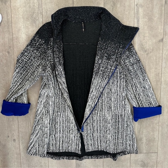 IC by Connie K Asymmetrical Jacket sz Large - Picture 16 of 16